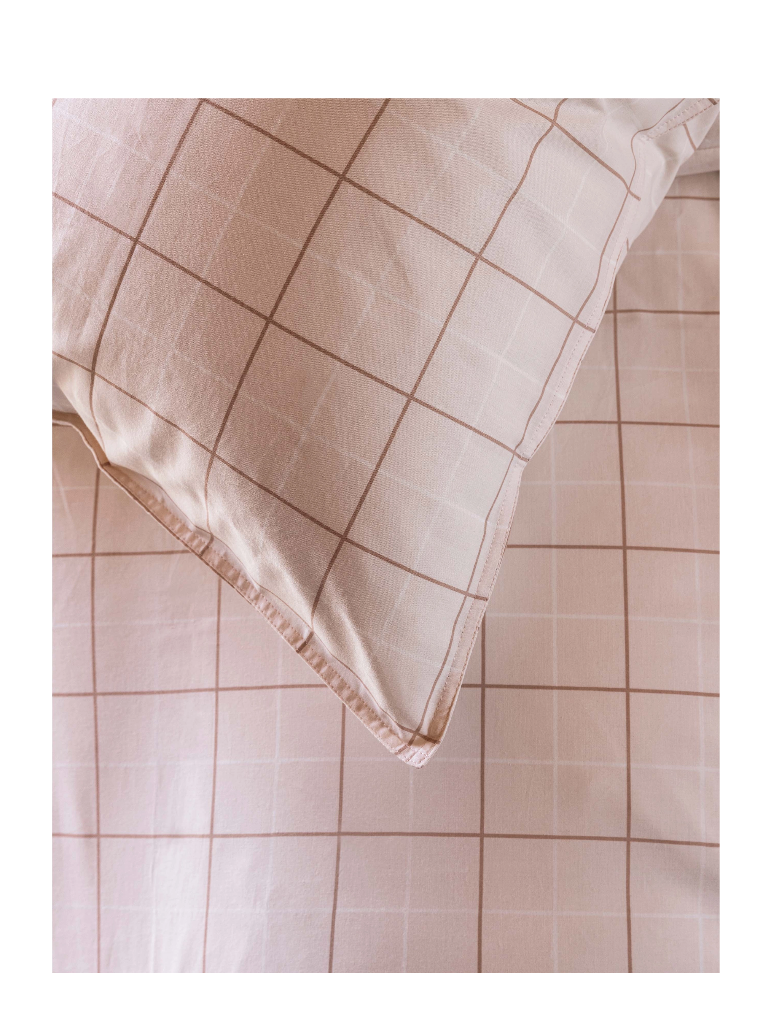 Borås Cotton - Lumi Rosa - påslakanset - rosa - 1