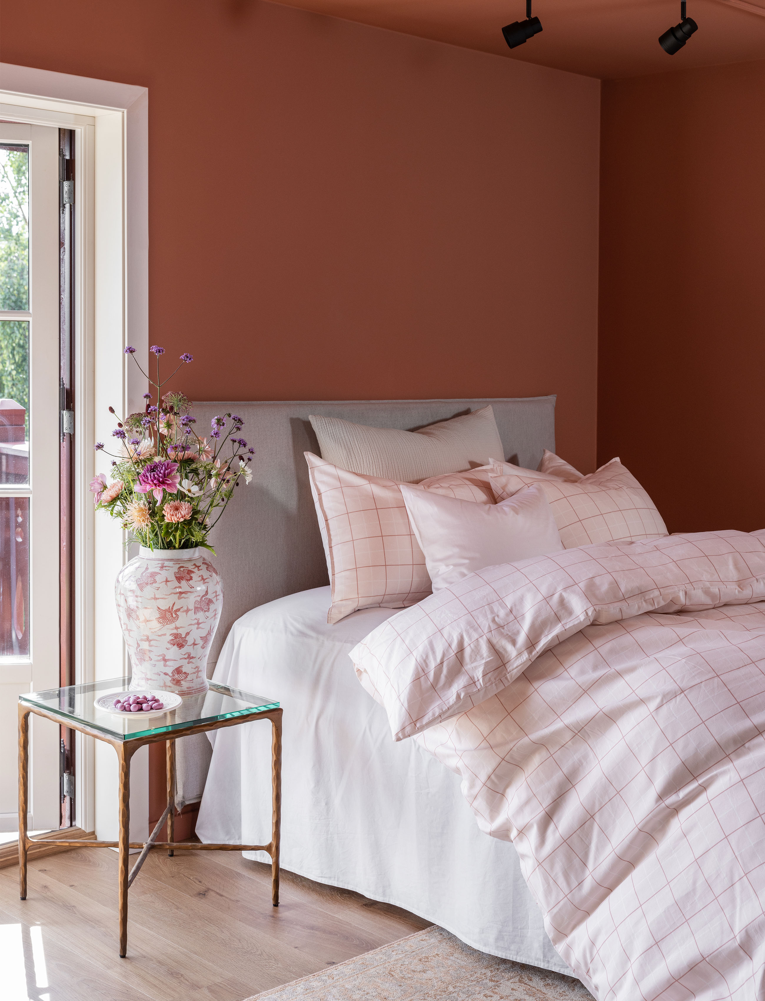 Borås Cotton - Lumi Rosa - påslakanset - rosa - 3