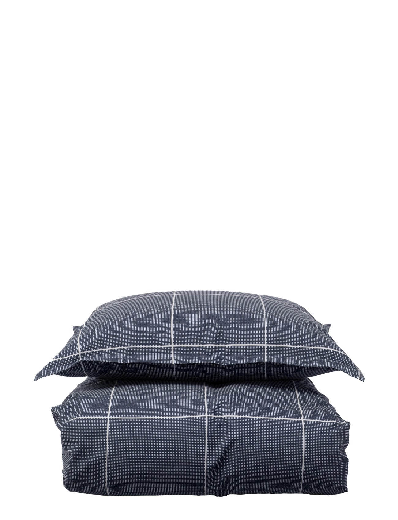 Borås Cotton Billie, Bed Sæt, Navy, Str: 140X200;60X63CM