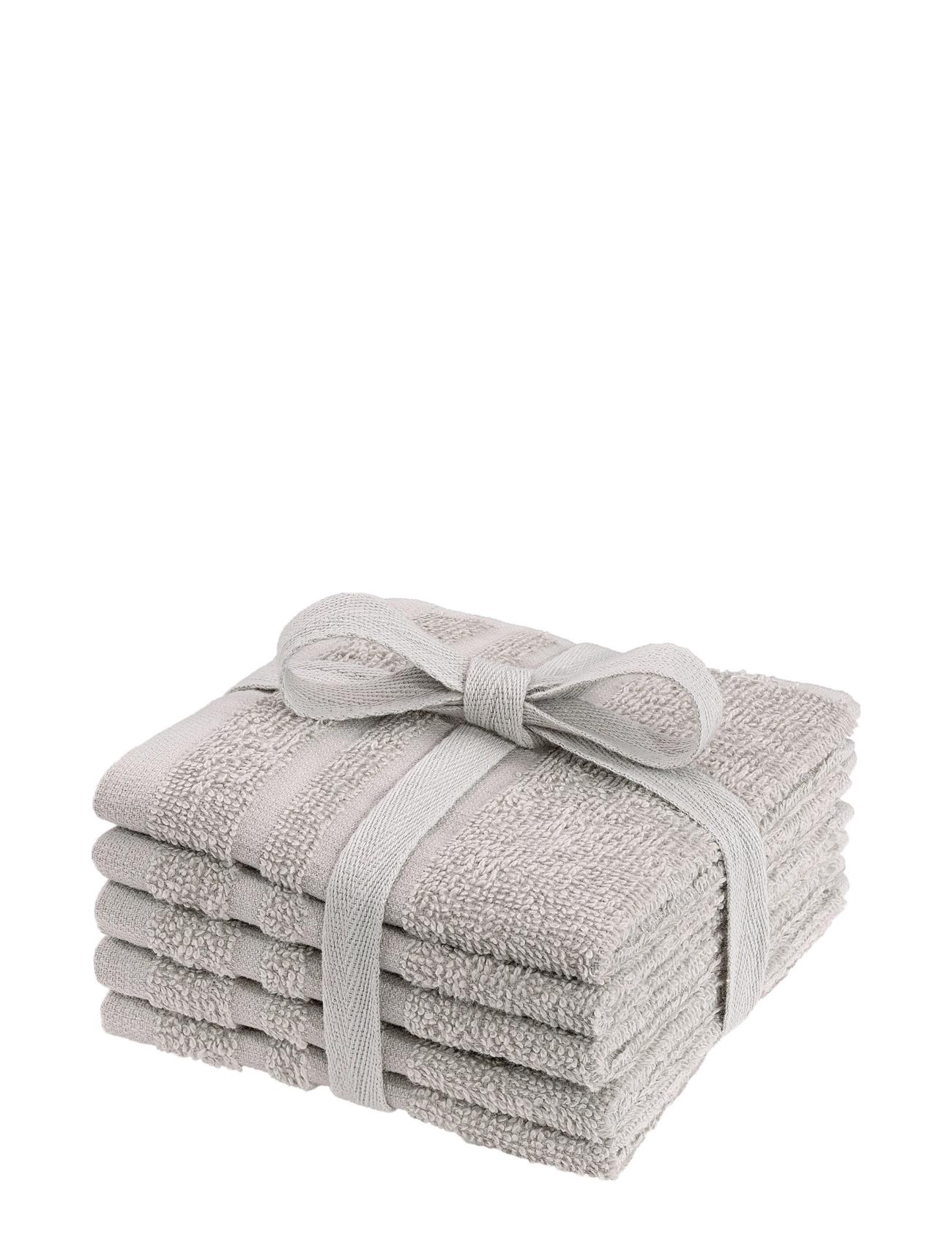 Borganäs of Sweden Basic Terry Cloths 25X25 Cm Sand, 5-PACK cm, Bath Time, Beige - Cloths, Kinder