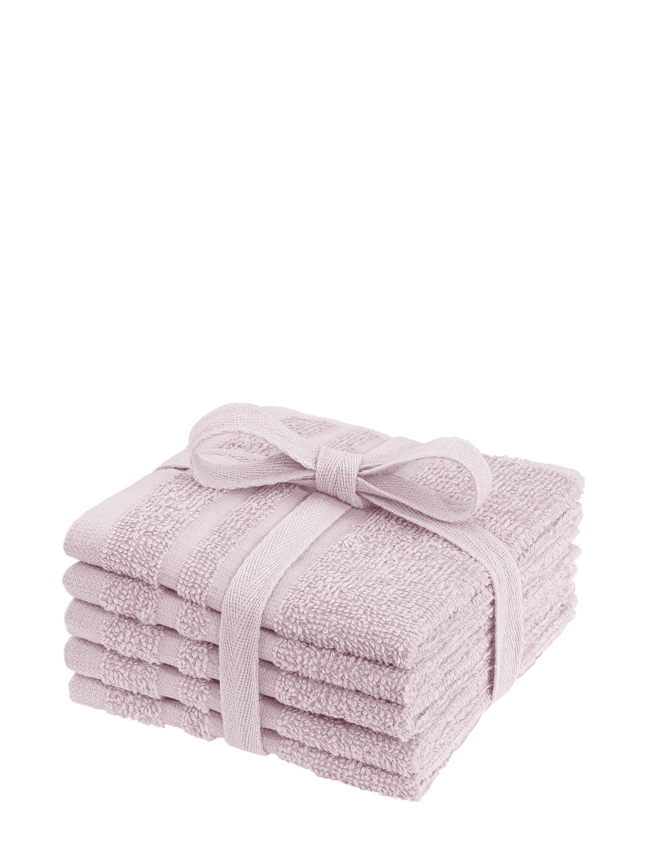 Borganäs of Sweden Basic Terry Cloths 25X25 Cm Sand, Børn, Vaskeklude, Pink, Str: 5-PACK 25X25CM