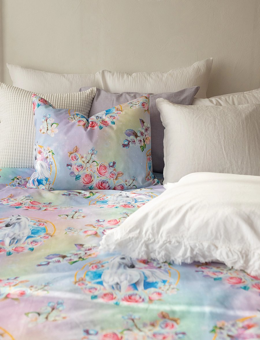 Borganäs of Sweden - Duvet cover set Spirit Pink - bedsets - pink - 2