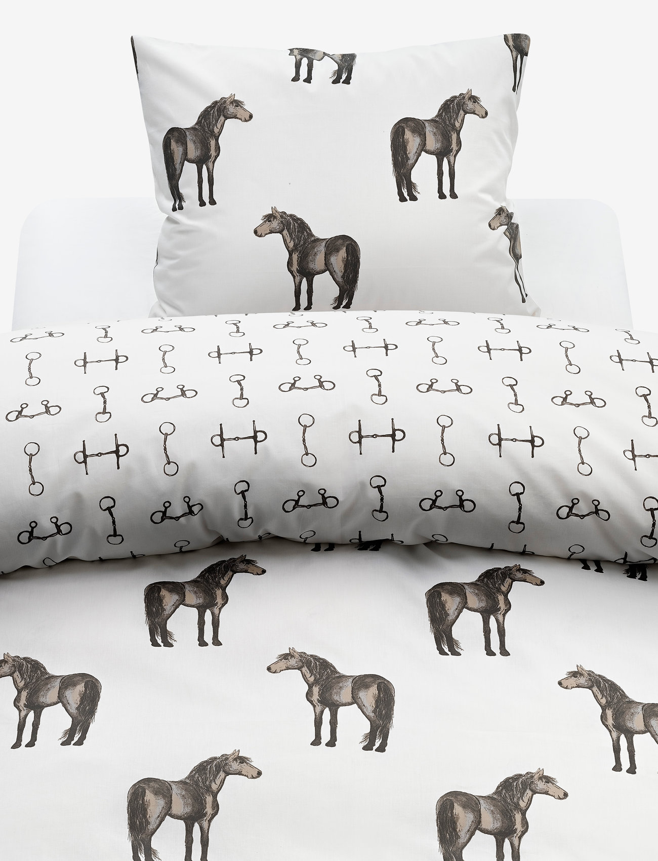 Borganäs of Sweden - 2-Dels Set Wendy Brun - bedsets - brown - 0