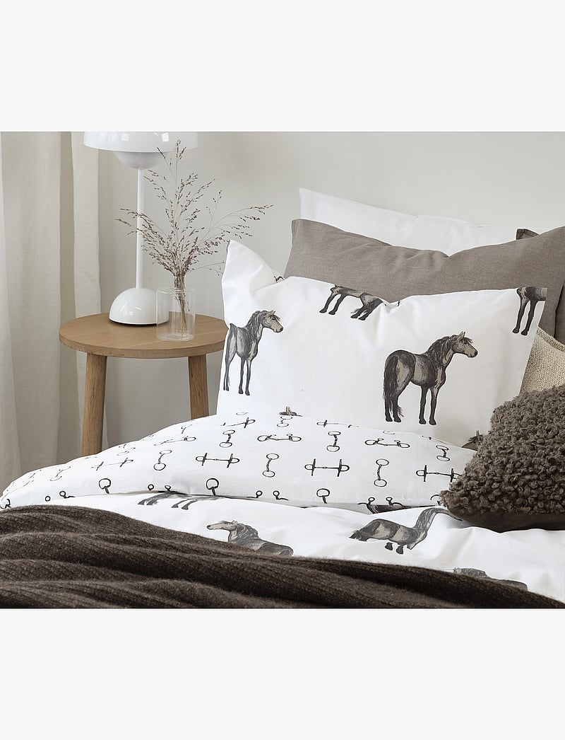 Borganäs of Sweden - 2-Dels Set Wendy Brun - bedsets - brown - 3