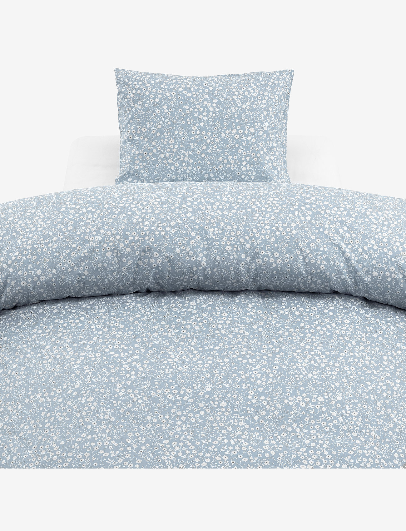 Borganäs of Sweden - Duvet cover set Hedda Yellow - bed sets - blue - 1