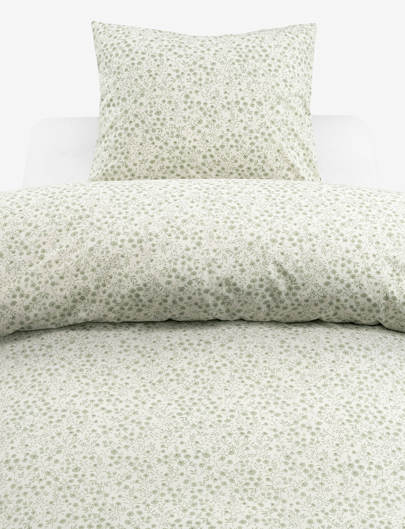 Borganäs of Sweden - Duvet cover set Hedda Blue - green - 0
