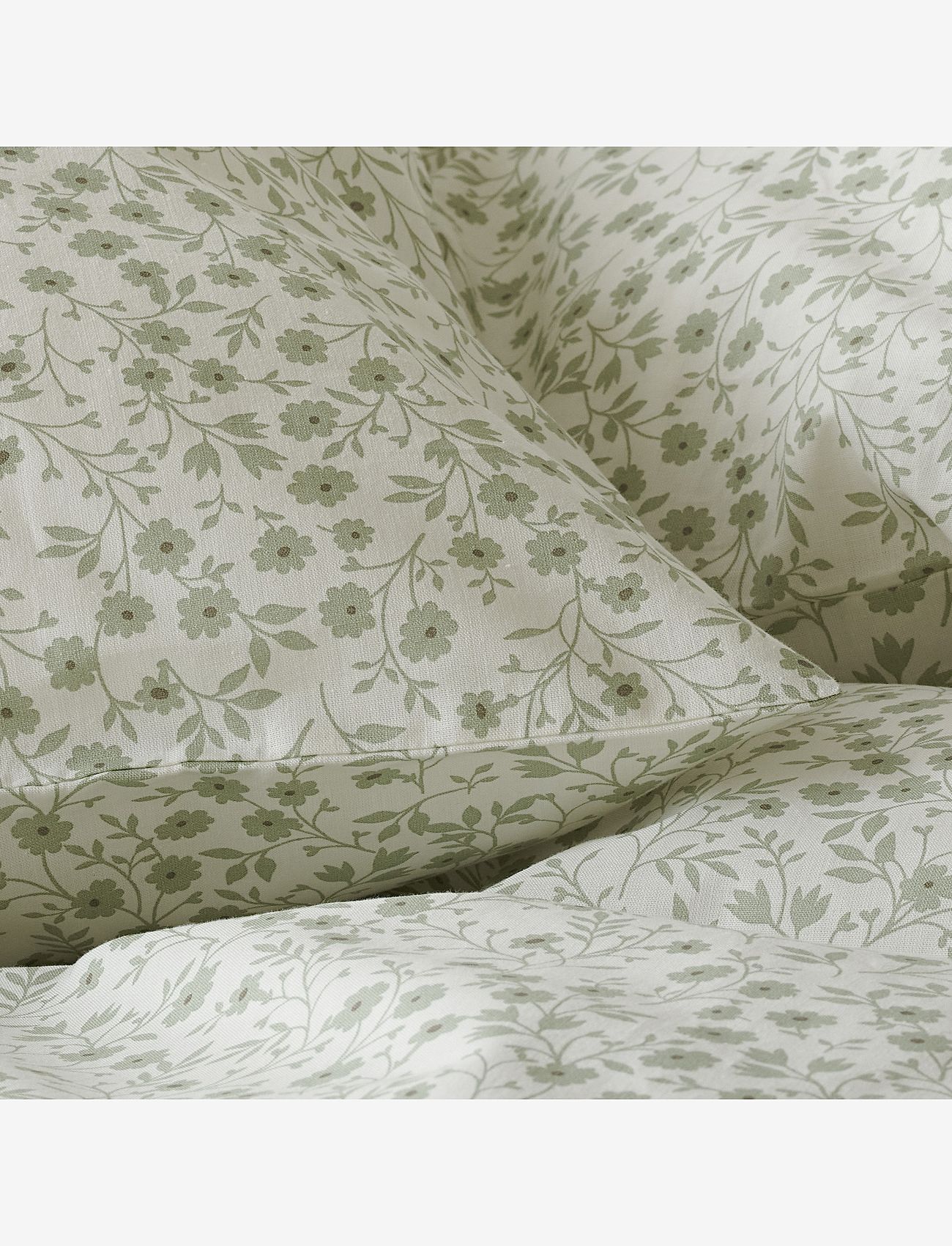 Borganäs of Sweden - Duvet cover set Hedda Blue - green - 3