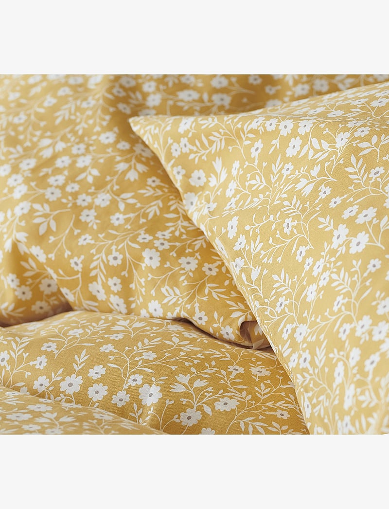 Borganäs of Sweden - Duvet cover set Hedda Yellow - bed sets - yellow - 2