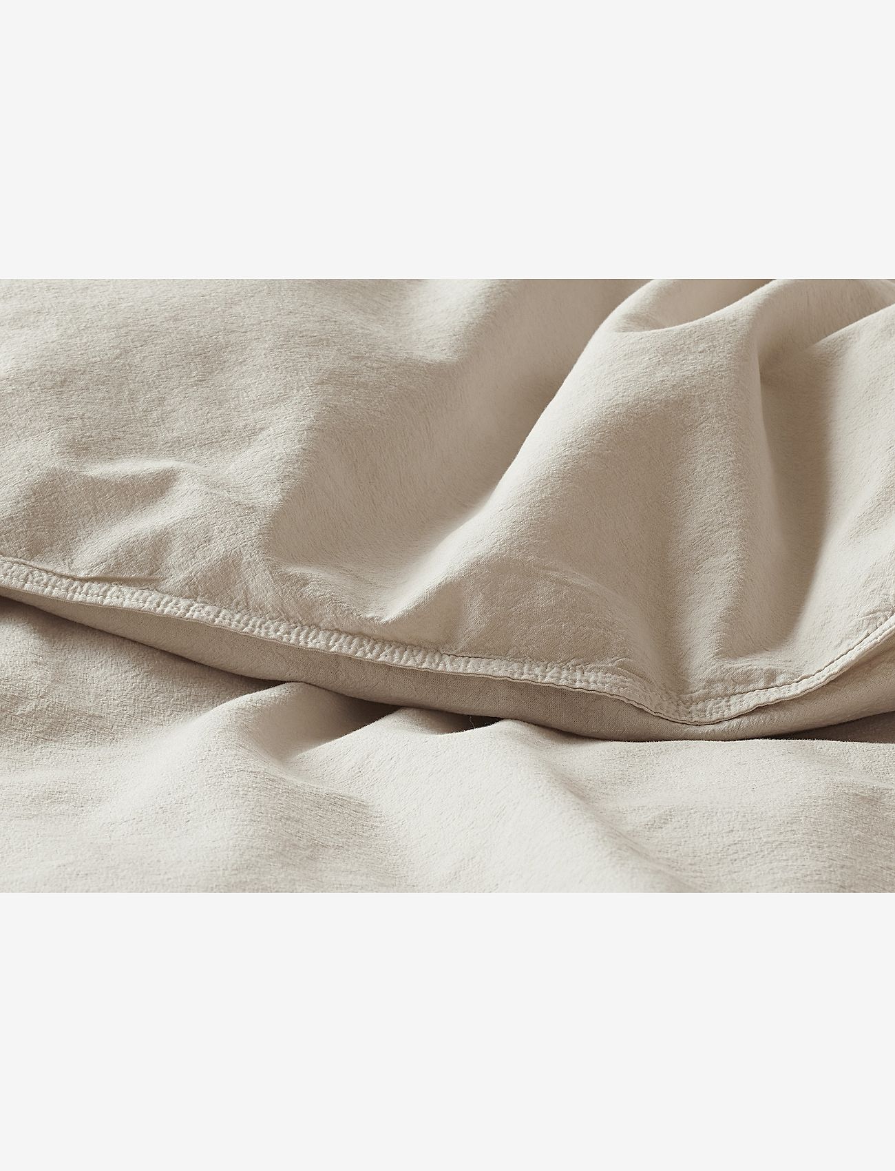 Borganäs of Sweden - Duvet cover set Humble Blue - beige - 4