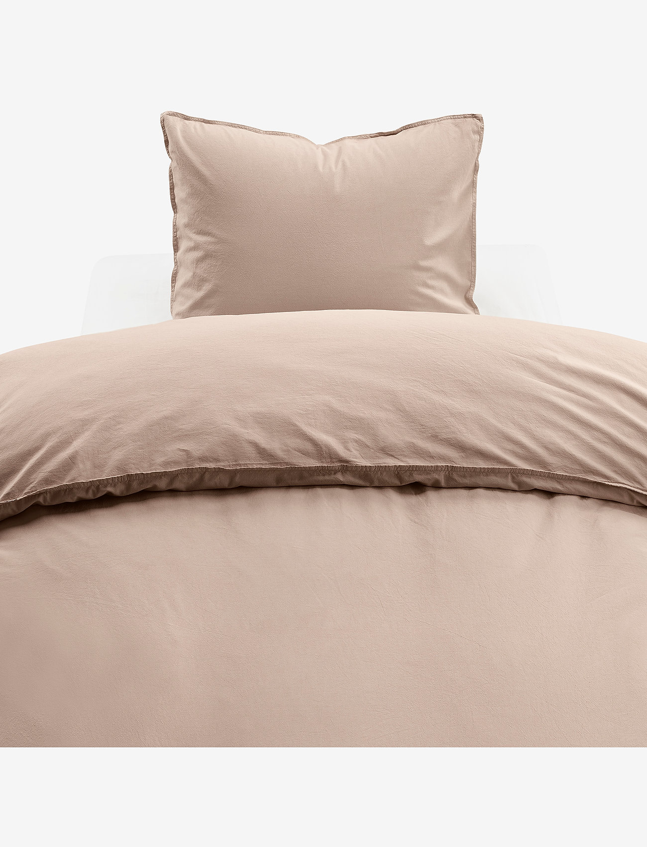 Borganäs of Sweden - Duvet cover set Humble Blue - bedsets - brown - 1