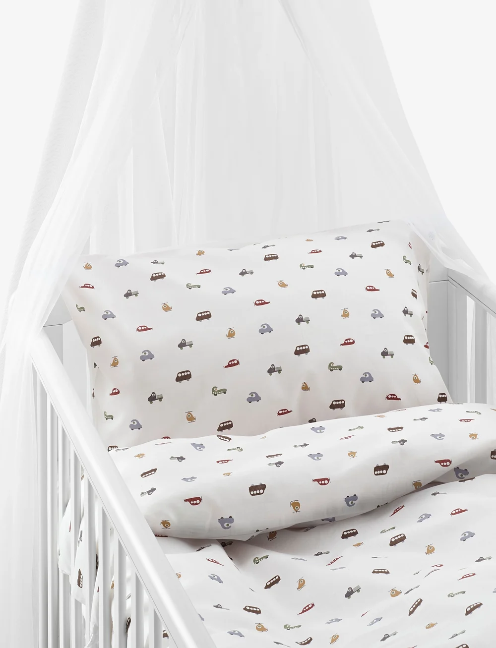 Borganäs of Sweden - 2-Dels Set John Beige Spjälsäng - sengesæt - cream - 0