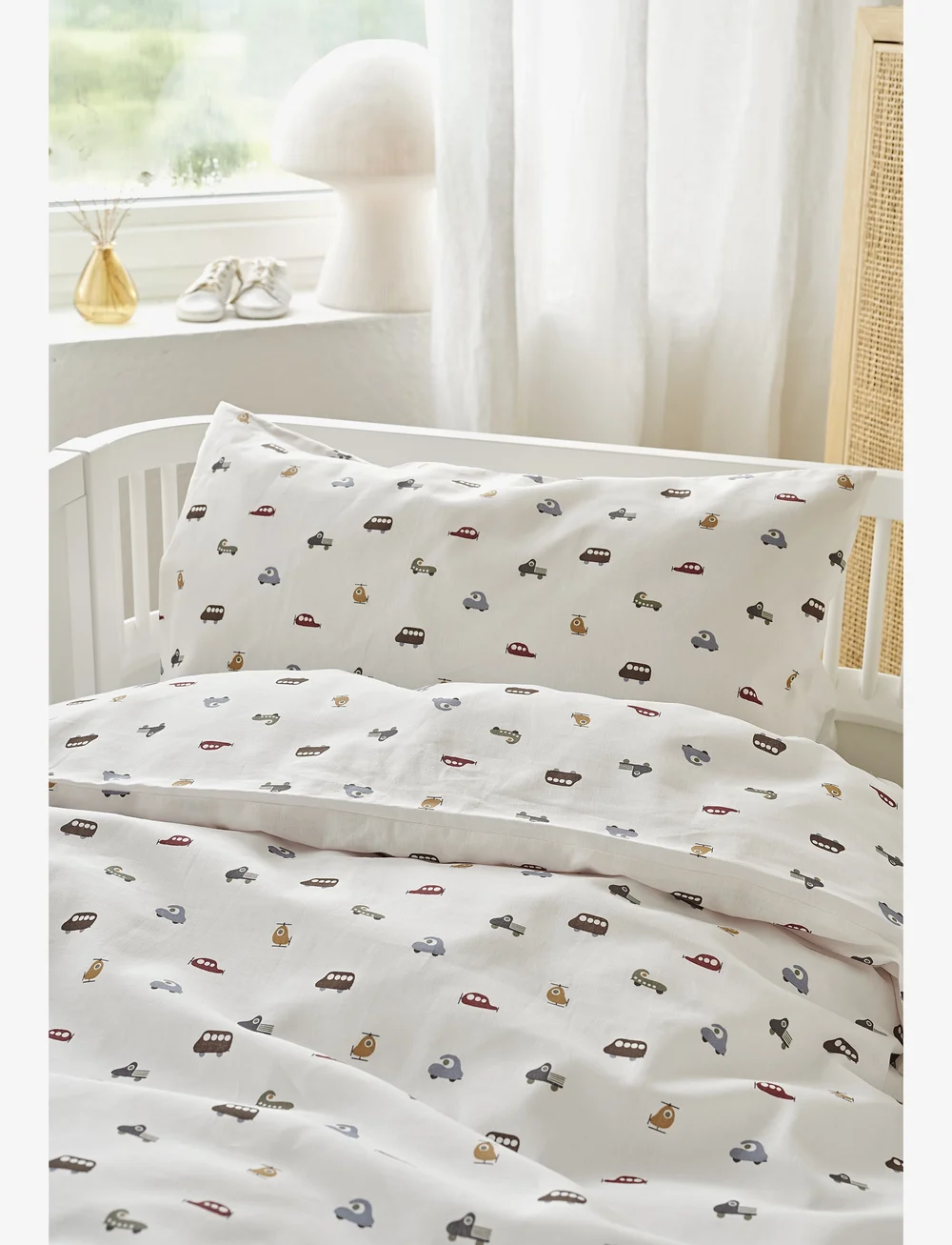 Borganäs of Sweden - 2-Dels Set John Beige Spjälsäng - sengesæt - cream - 2