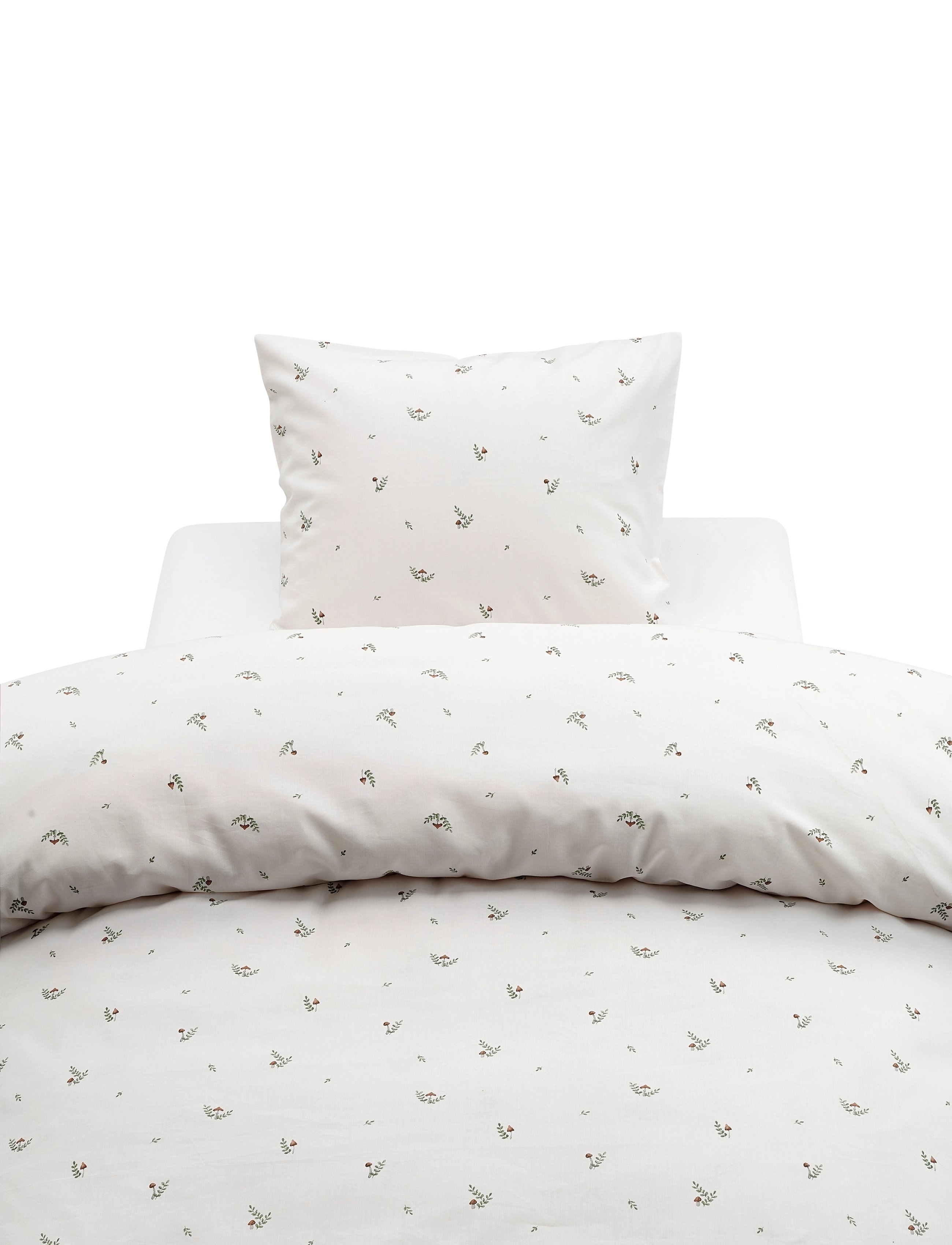 Borganäs of Sweden 2-Dels Set Alvin Beige - Vuodevaatteet - CREAM / white