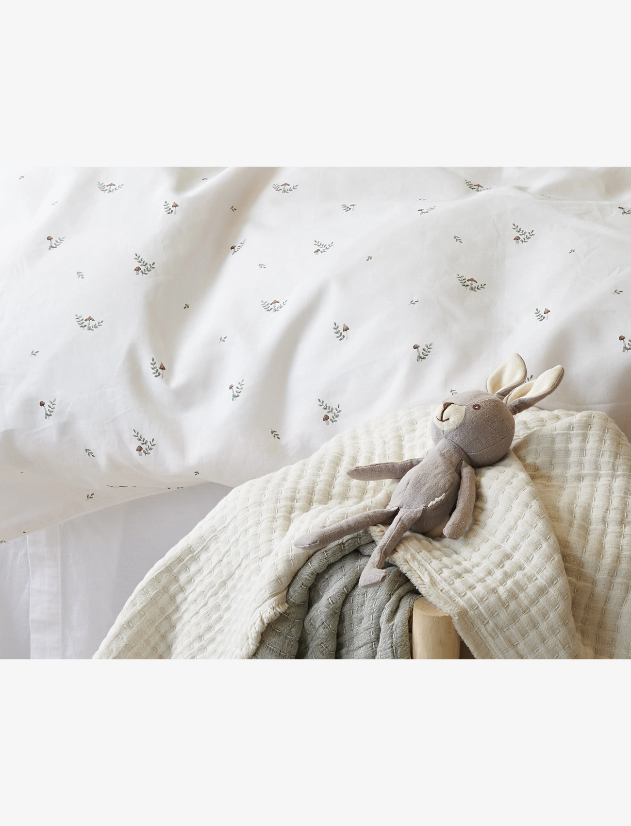 Borganäs of Sweden - 2-Dels Set Alvin Beige - bedsets - cream - 3