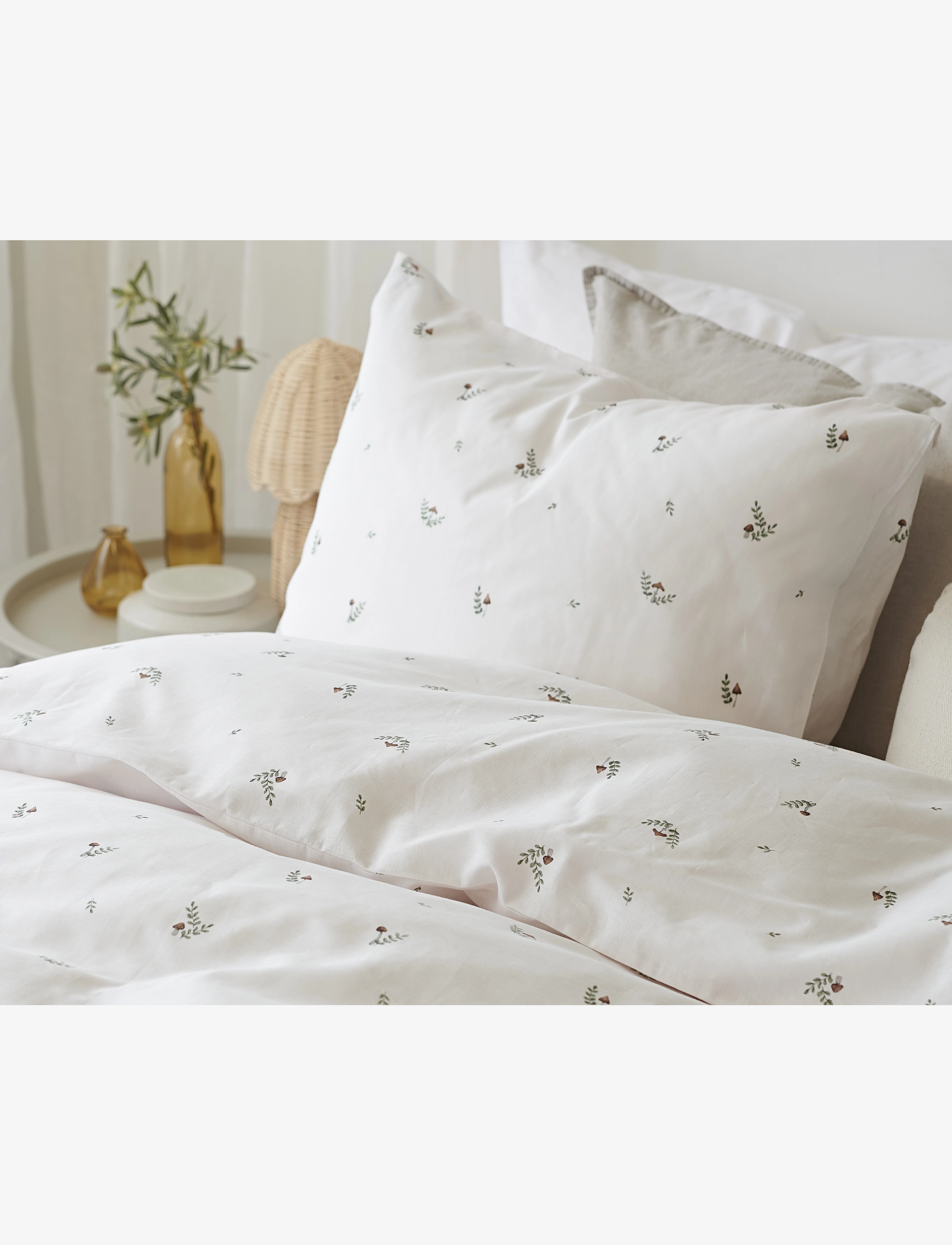 Borganäs of Sweden - 2-Dels Set Alvin Beige - bedsets - cream - 4