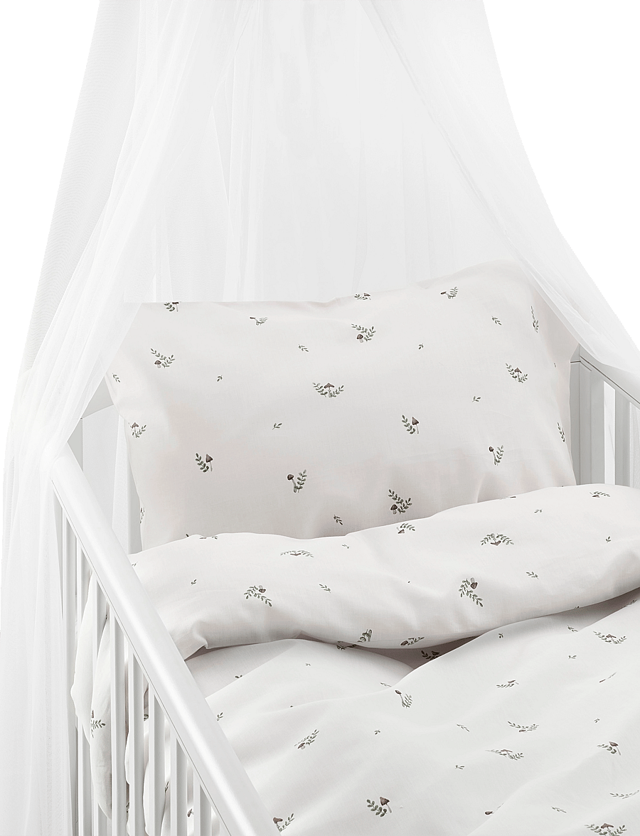 Borganäs of Sweden - 2-Dels Set Alvin Beige Spjälsäng - parures de lit - cream - 0