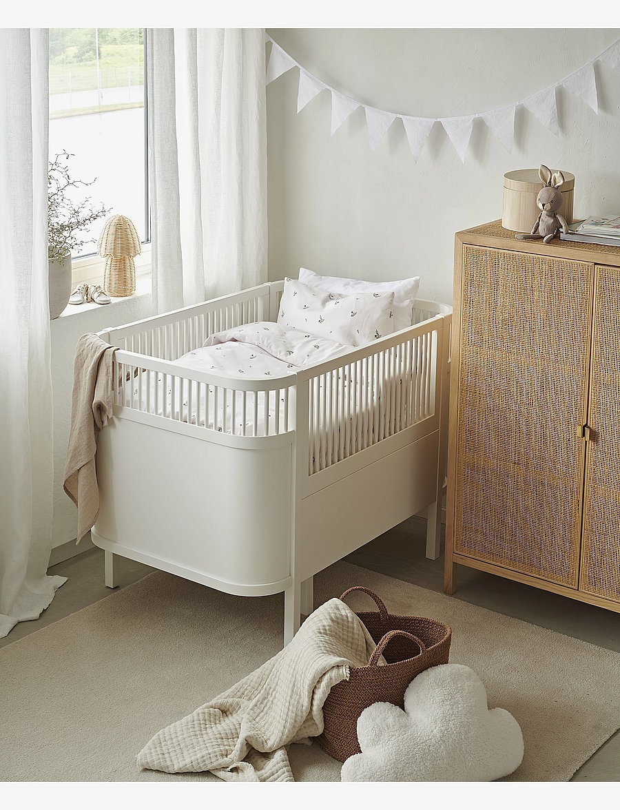 Borganäs of Sweden - 2-Dels Set Alvin Beige Spjälsäng - parures de lit - cream - 1