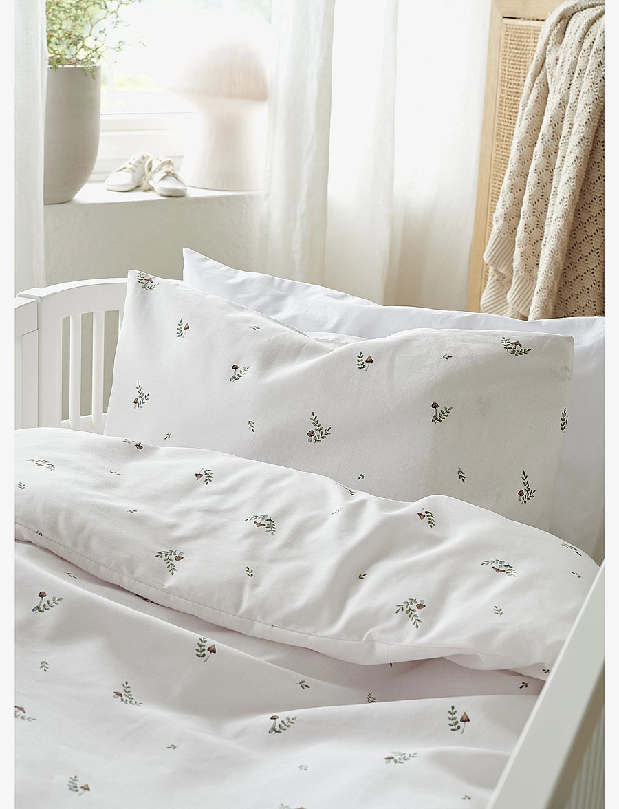 Borganäs of Sweden - 2-Dels Set Alvin Beige Spjälsäng - parures de lit - cream - 2