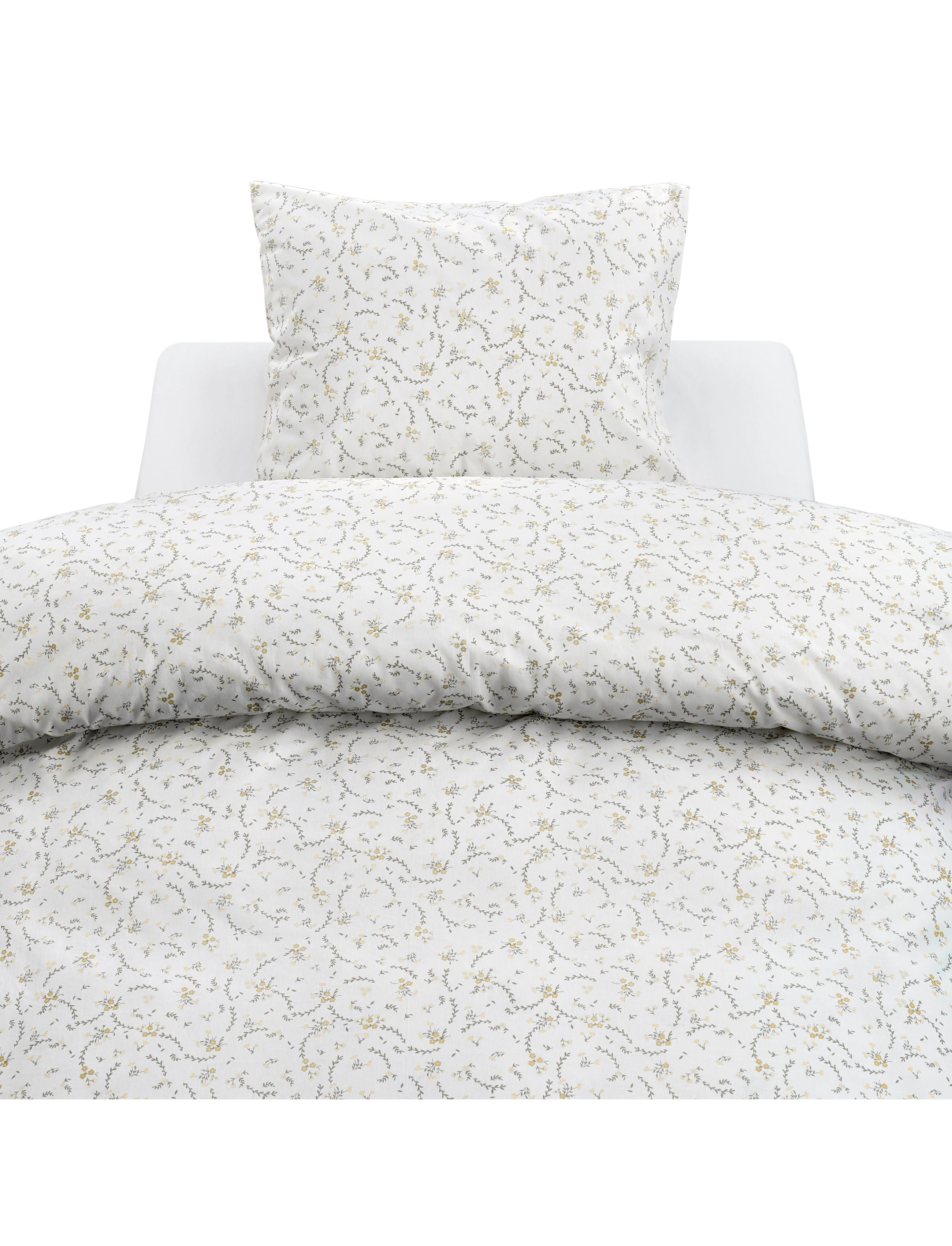 Borganäs of Sweden Duvet cover set Vilja Blue - Kids home - YELLOW / yellow