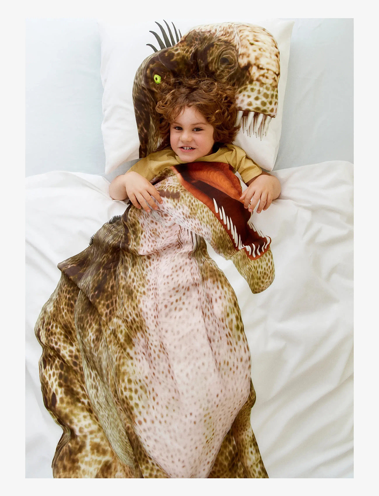 Borganäs of Sweden - Duvet cover set T-Rex Multi - sengesæt - multi - 0