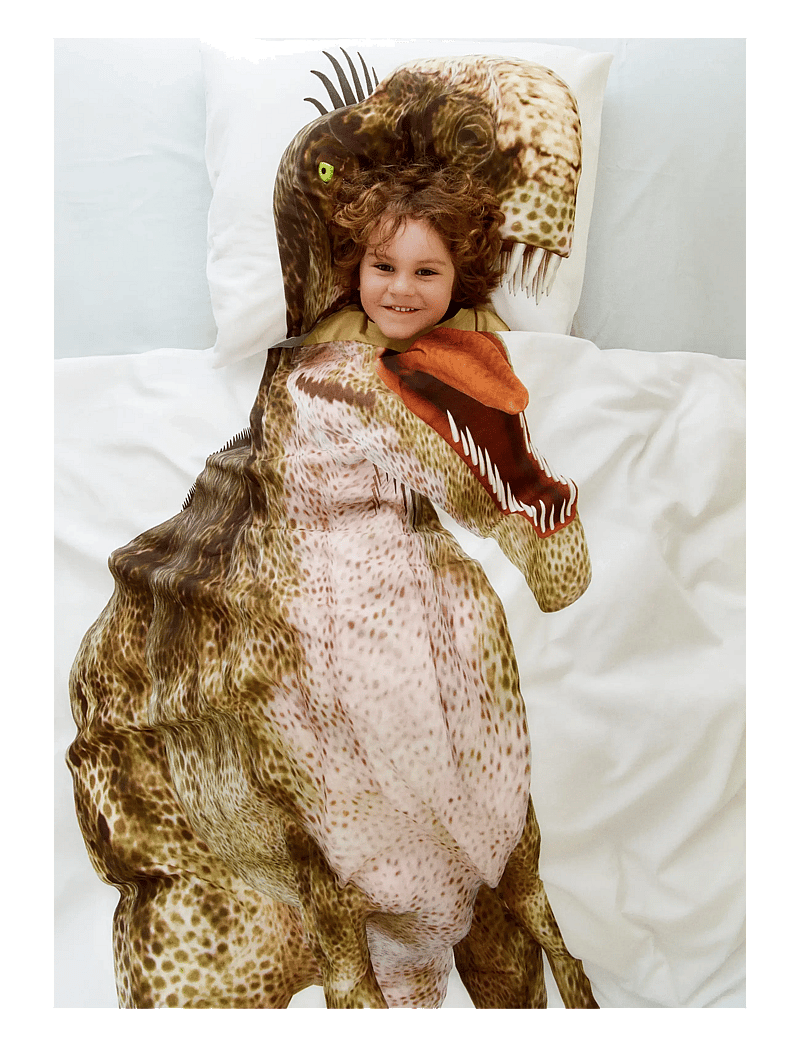 Borganäs of Sweden - Duvet cover set T-Rex Multi - sengesæt - multi - 1