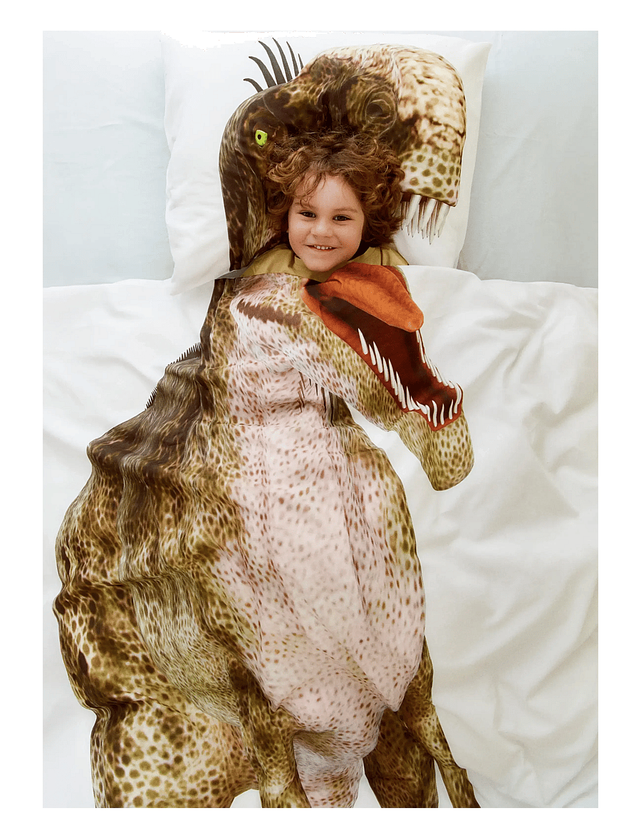 Borganäs of Sweden - Duvet cover set T-Rex Multi - patalynės komplektai - multi - 1