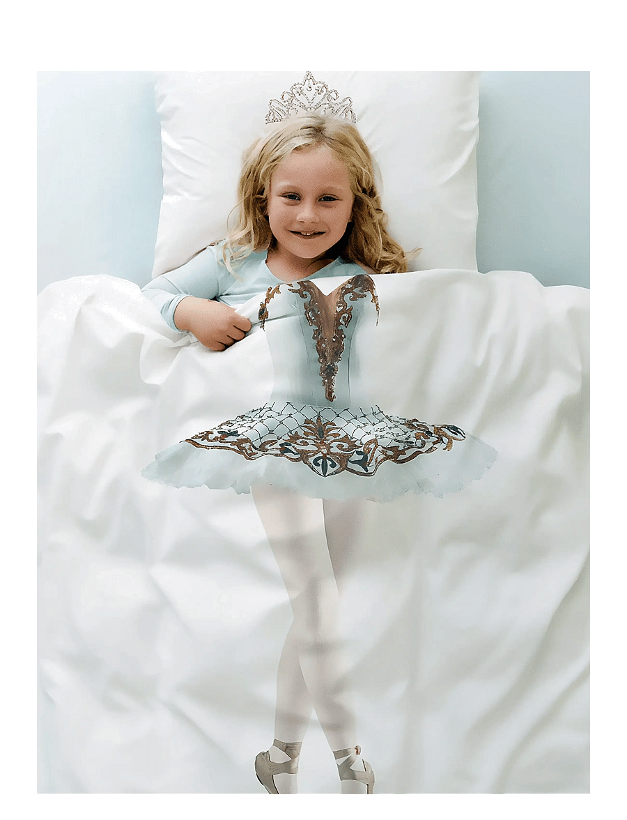 Borganäs of Sweden - Duvet cover set Ballerina Multi - parures de lit - multi - 0