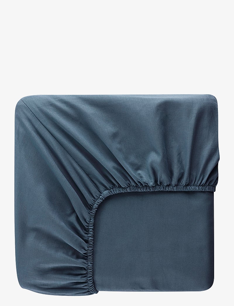 Borganäs of Sweden - Dra på lakan 90x200 cm - lakan - navy - 0