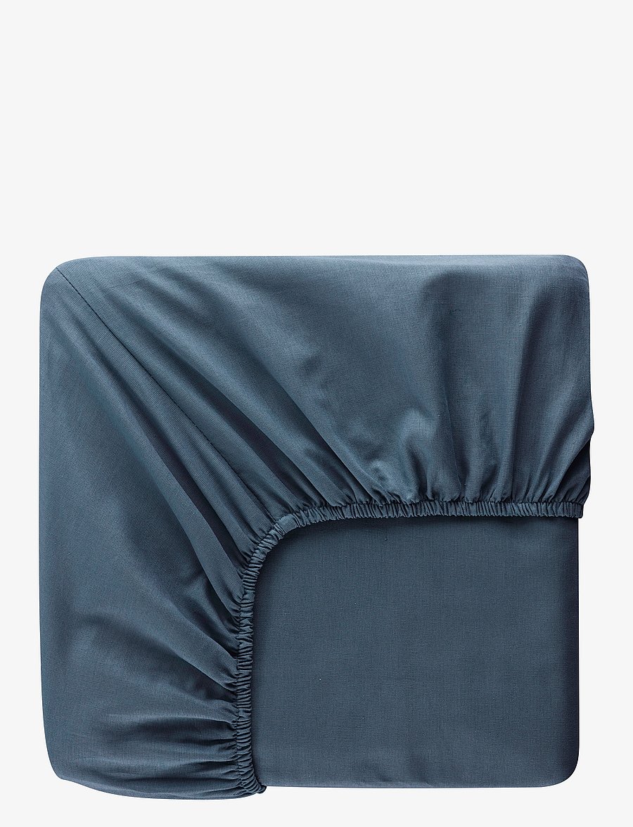 Borganäs of Sweden - Dra på lakan 90x200 cm - lakanat - navy - 0