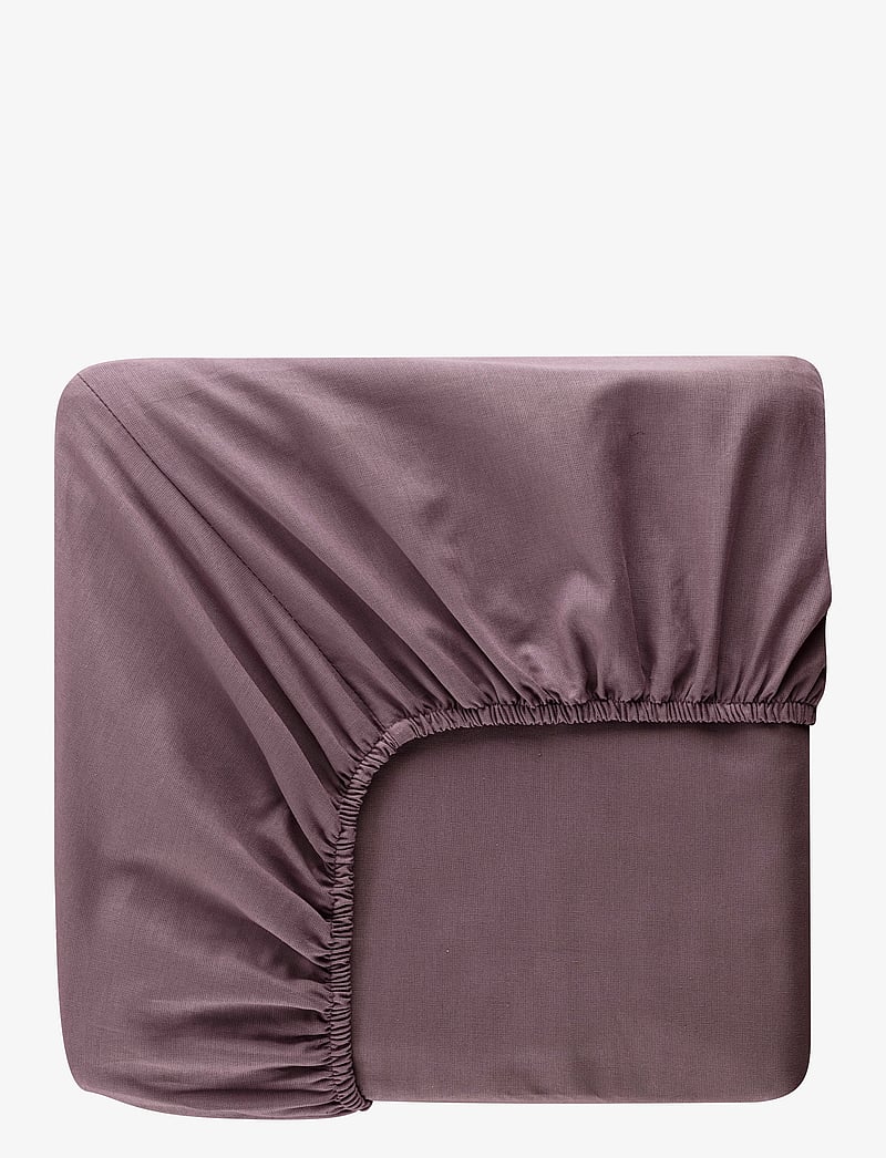 Borganäs of Sweden - Dra på lakan 90x200 cm - bettlaken - purple - 0