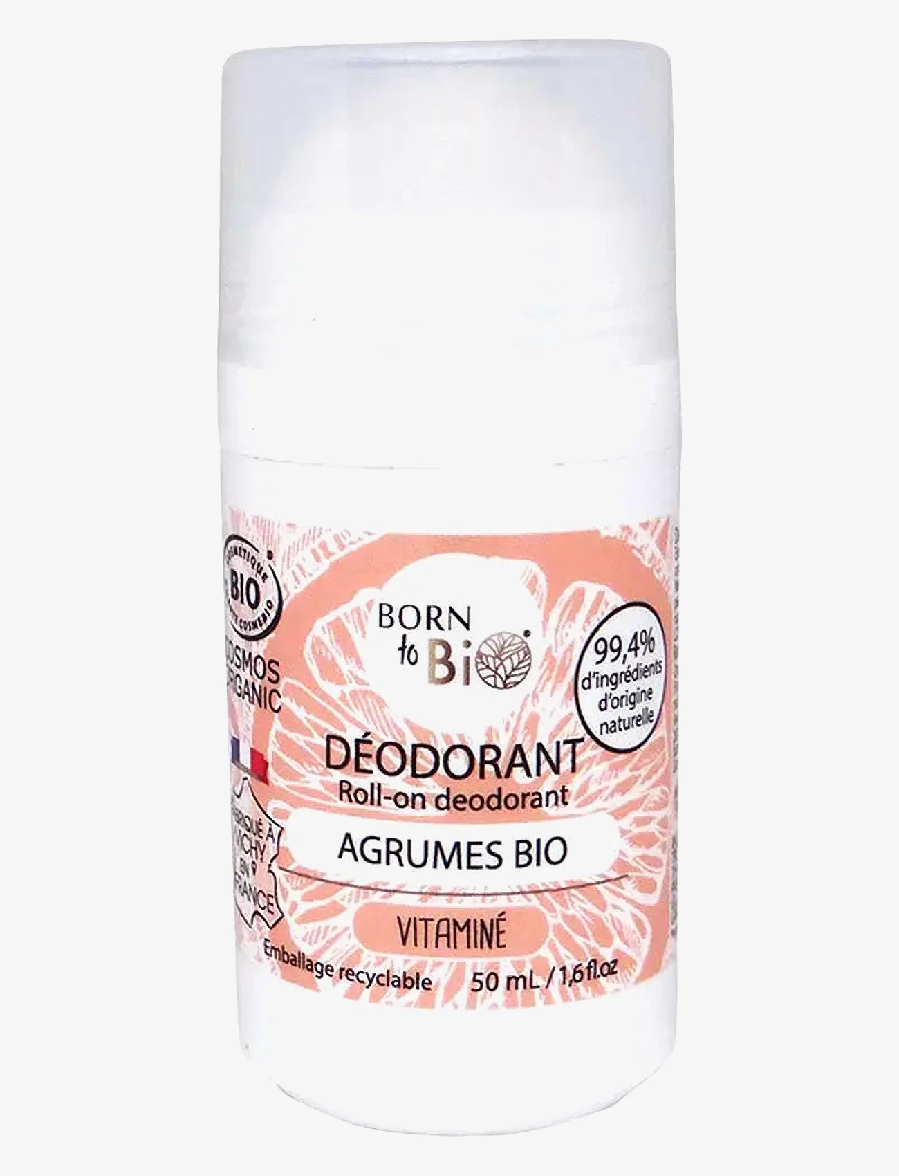 Born to Bio - Born to Bio Organic Citrus Fruit Deodorant - deo roll-on - clear - 0