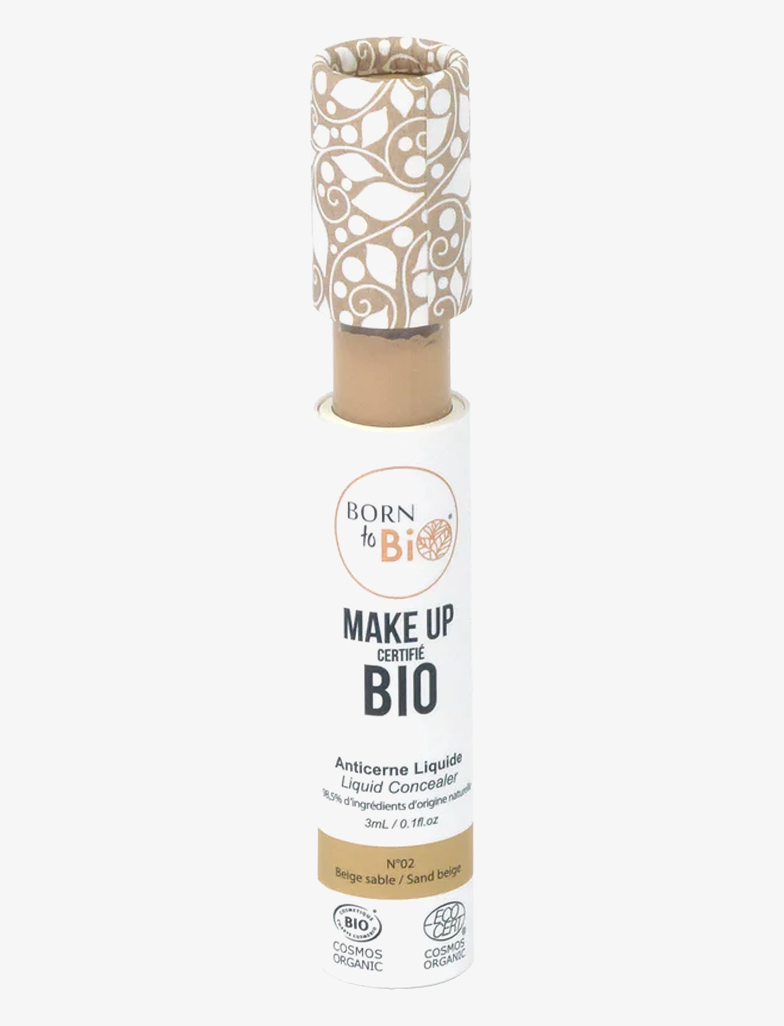 Born to Bio Born to Bio Organic Liquid Concealer - Erbjudanden - N°2 SANDY BEIGE / natural