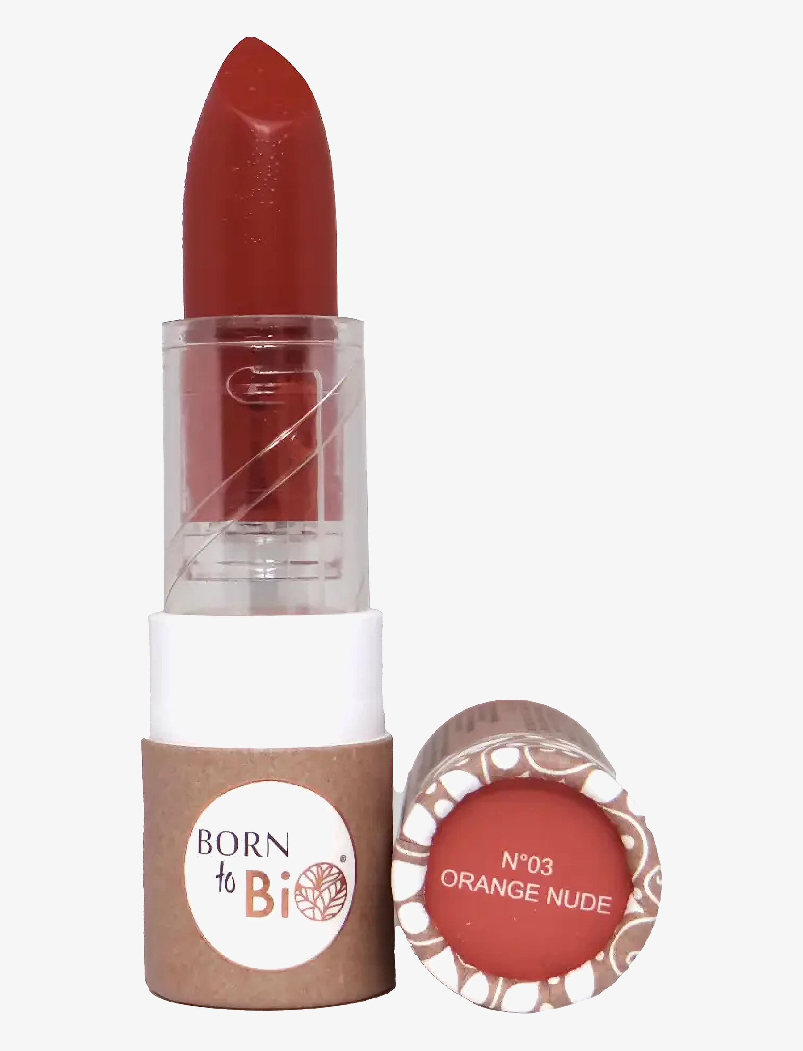 Born to Bio Organic Matt Lipstick - N°3  ORANGE NUDE