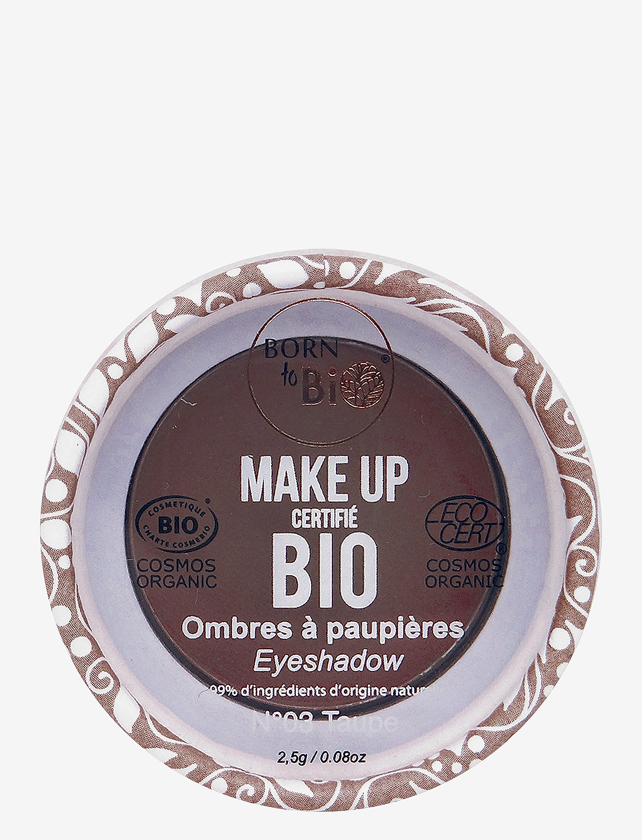 Born to Bio - Born to Bio Organic Eye Shadow - smink - n°3 taupe - 0