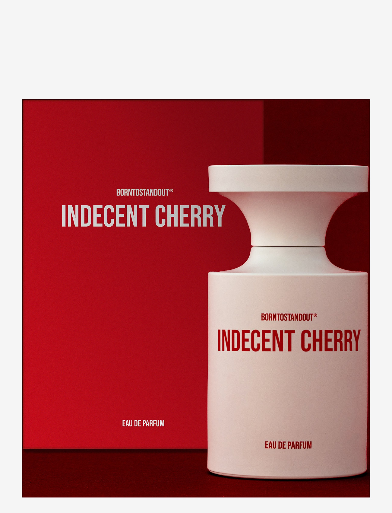 Born to stand out - INDECENT CHERRY 100ML EDP - til ham  - clear - 1