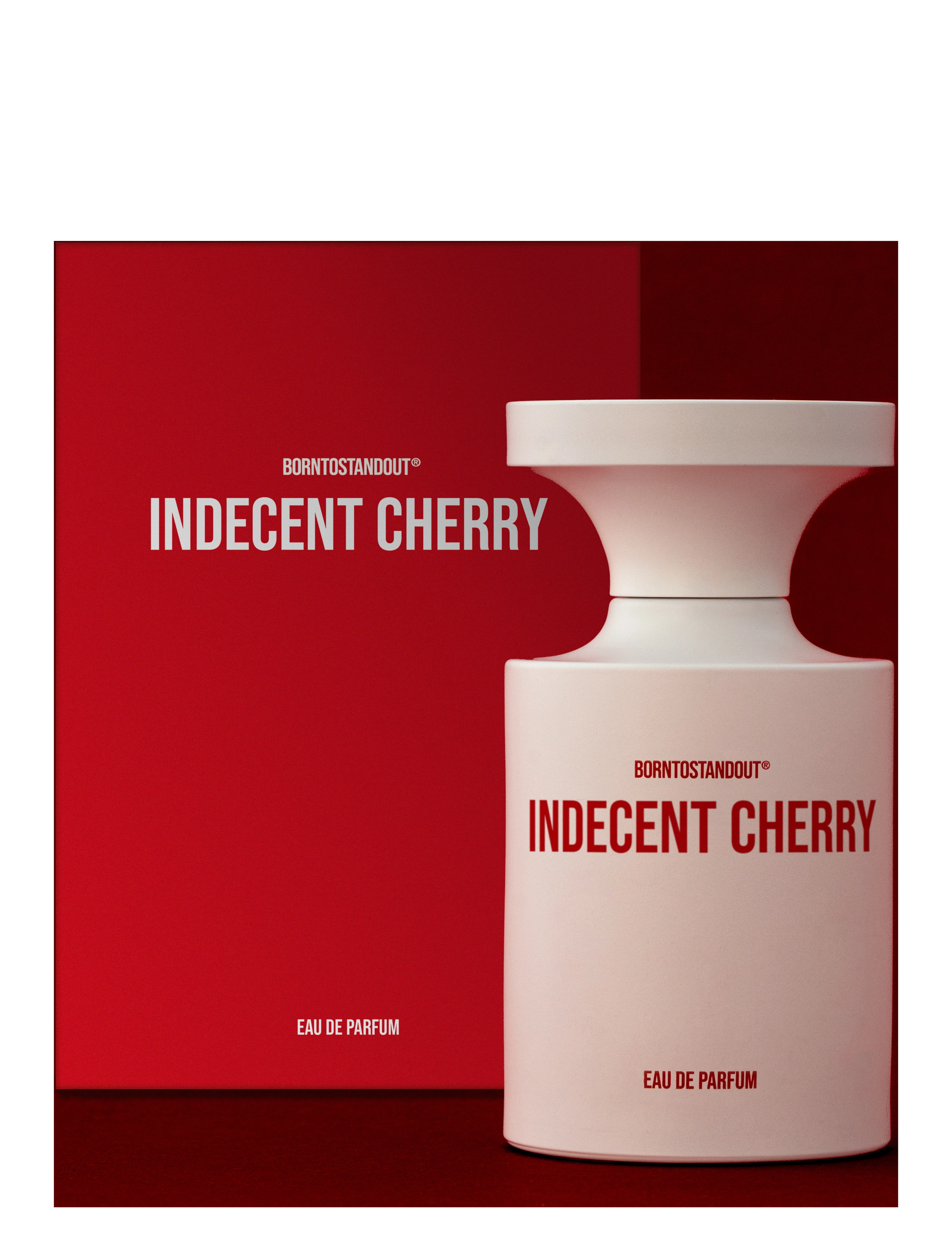 Born to stand out - INDECENT CHERRY 100ML EDP - til ham  - clear - 1