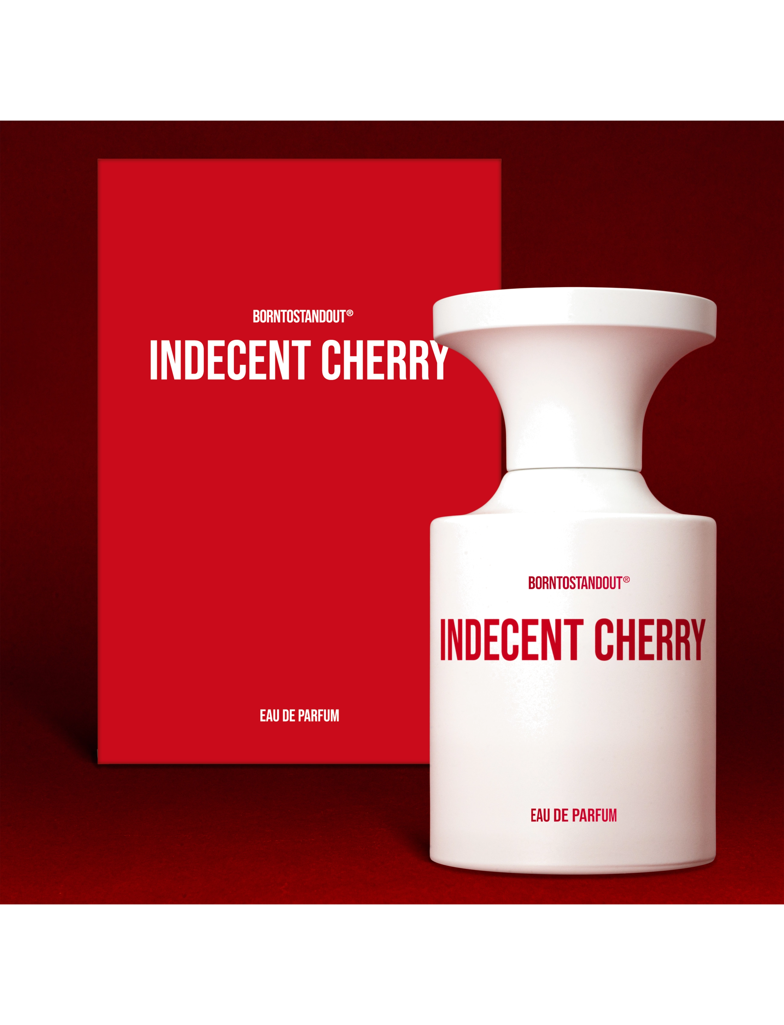 Born to stand out - INDECENT CHERRY 50ML EDP - til ham  - clear - 1