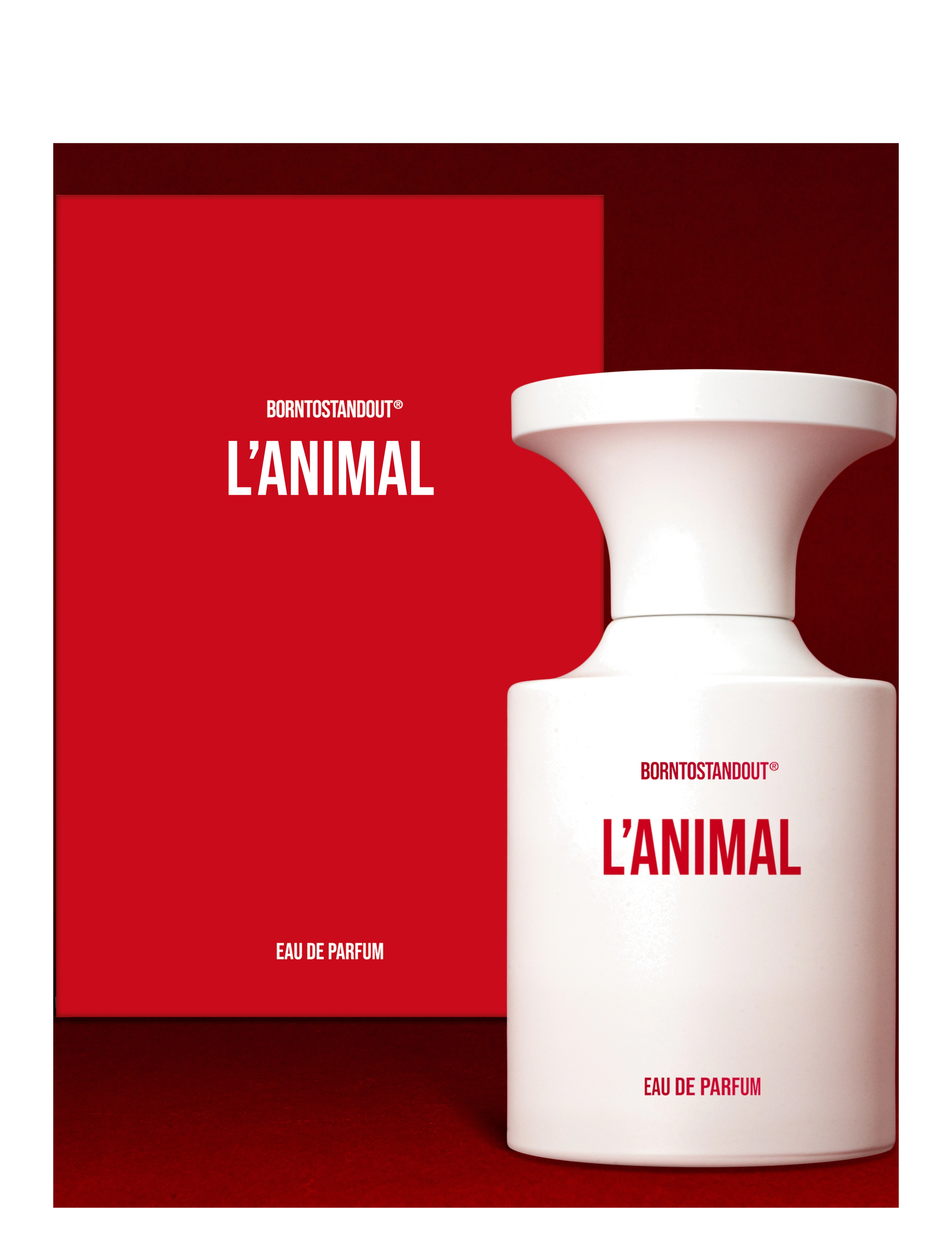 Born to stand out - L'ANIMAL 50ML EDP - til ham  - clear - 1