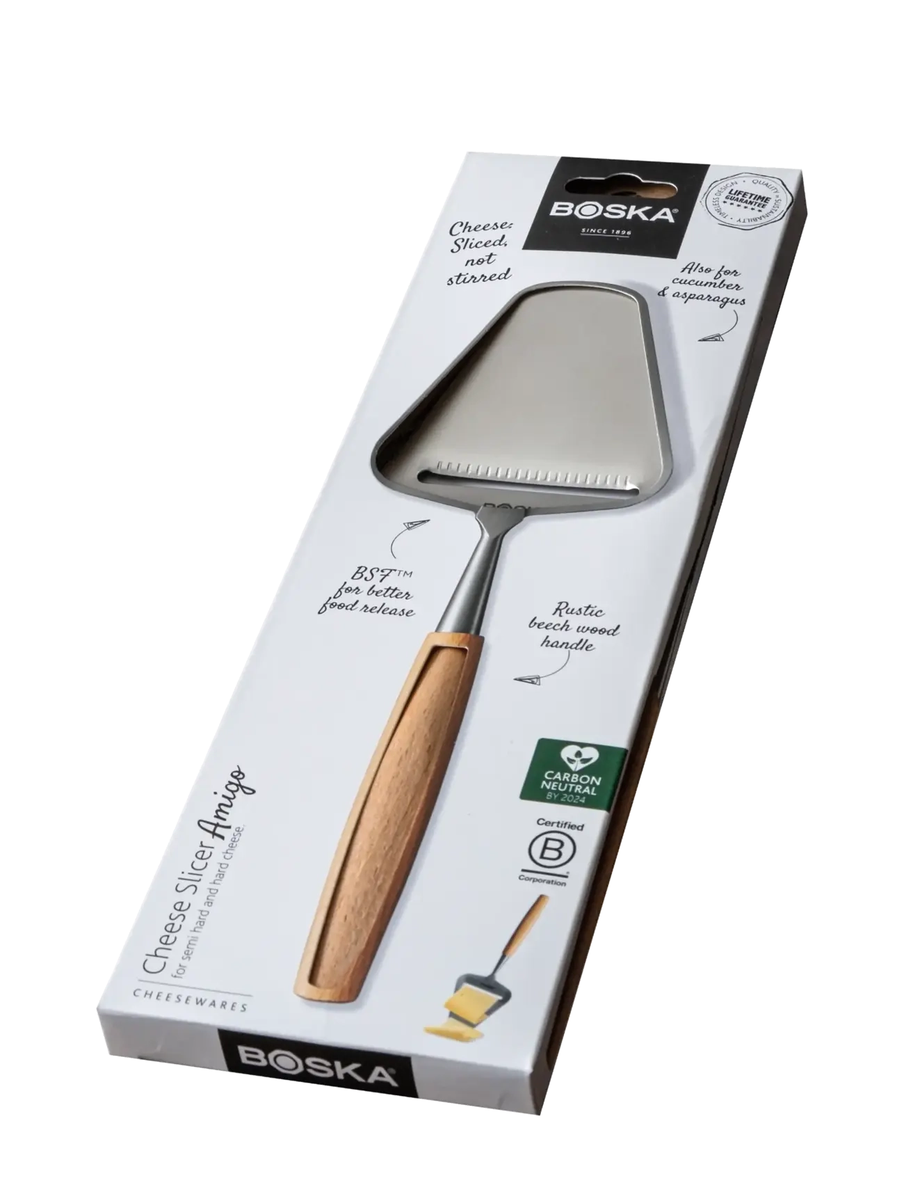 BOSKA - Cheese Slicer AMIGO BOSKA® - osthyvlar - light wood - 3