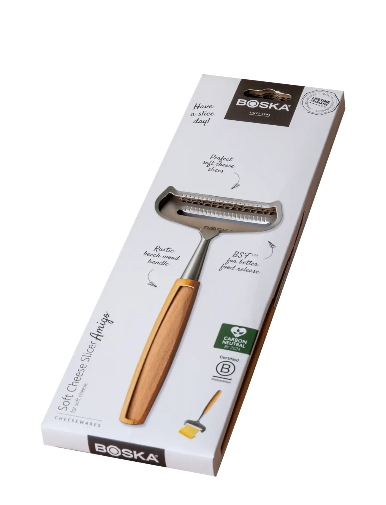 BOSKA - Soft Cheese Slicer AMIGO BOSKA® - osthyvlar - light wood - 3
