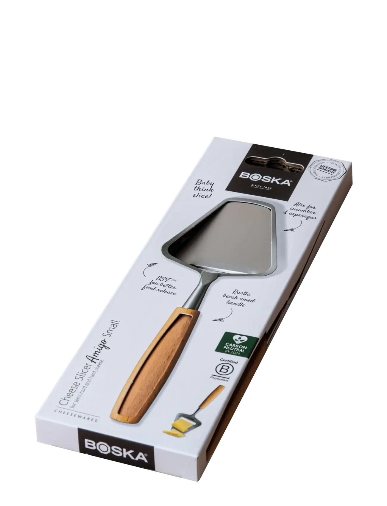 BOSKA - Cheese Slicer Small AMIGO BOSKA® - osthyvlar - light wood - 3