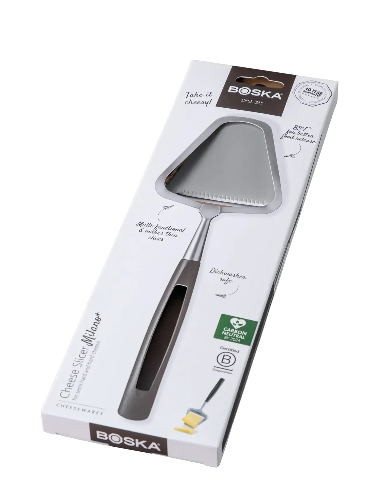 BOSKA - Cheese Slicer MILANO+ BOSKA® - osthyvlar - black/stainless - 4
