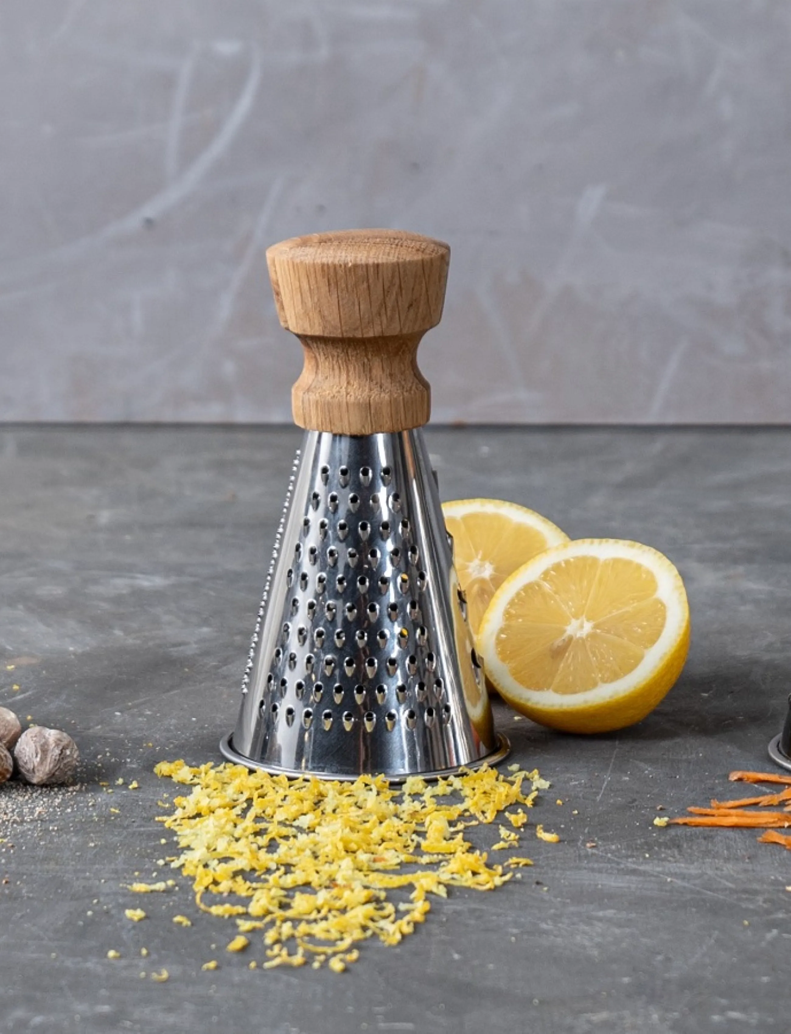 BOSKA - Table Grater Mini OSLO+ BOSKA® - rivjärn - brown/stainless - 0