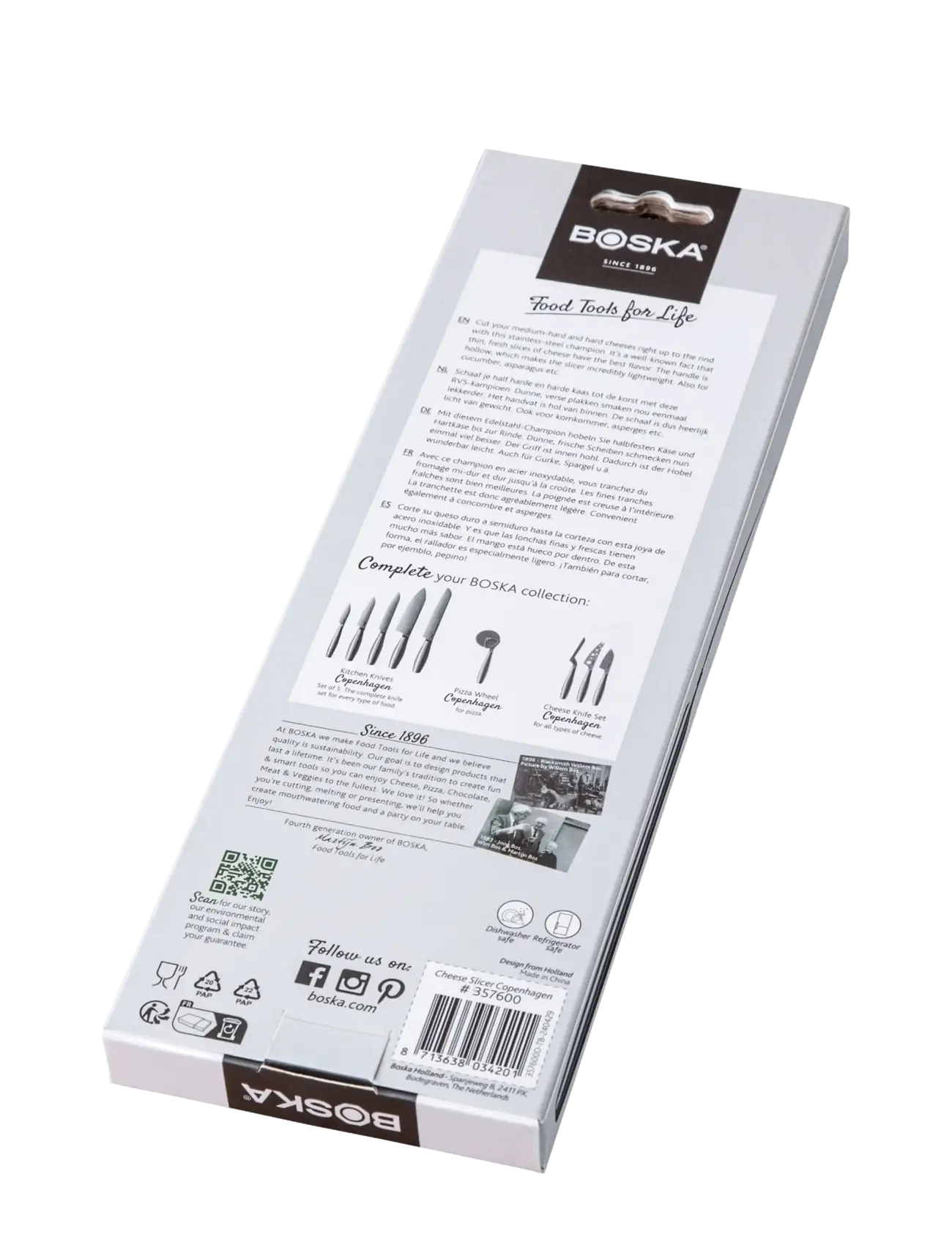 BOSKA - Cheese Slicer COPENHAGEN BOSKA® - osthyvlar - stainless - 5