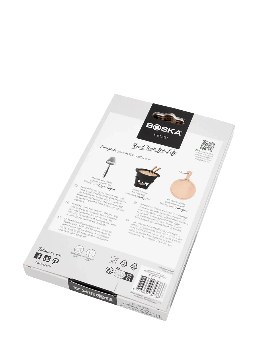 BOSKA - Spreading Knife Mini COPENHAGEN SET/3 BOSKA® - smøreknive - stainless - 3