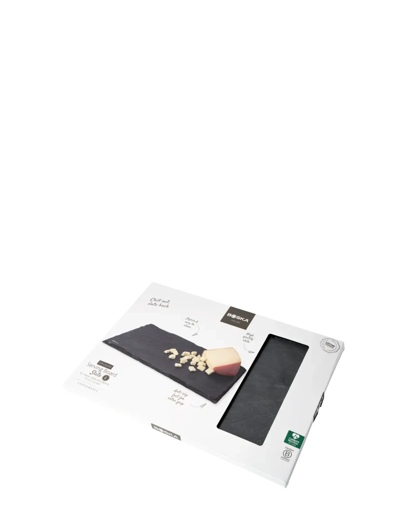 BOSKA - Serving Board Slate L BOSKA® - tapasplattor & set - black - 2