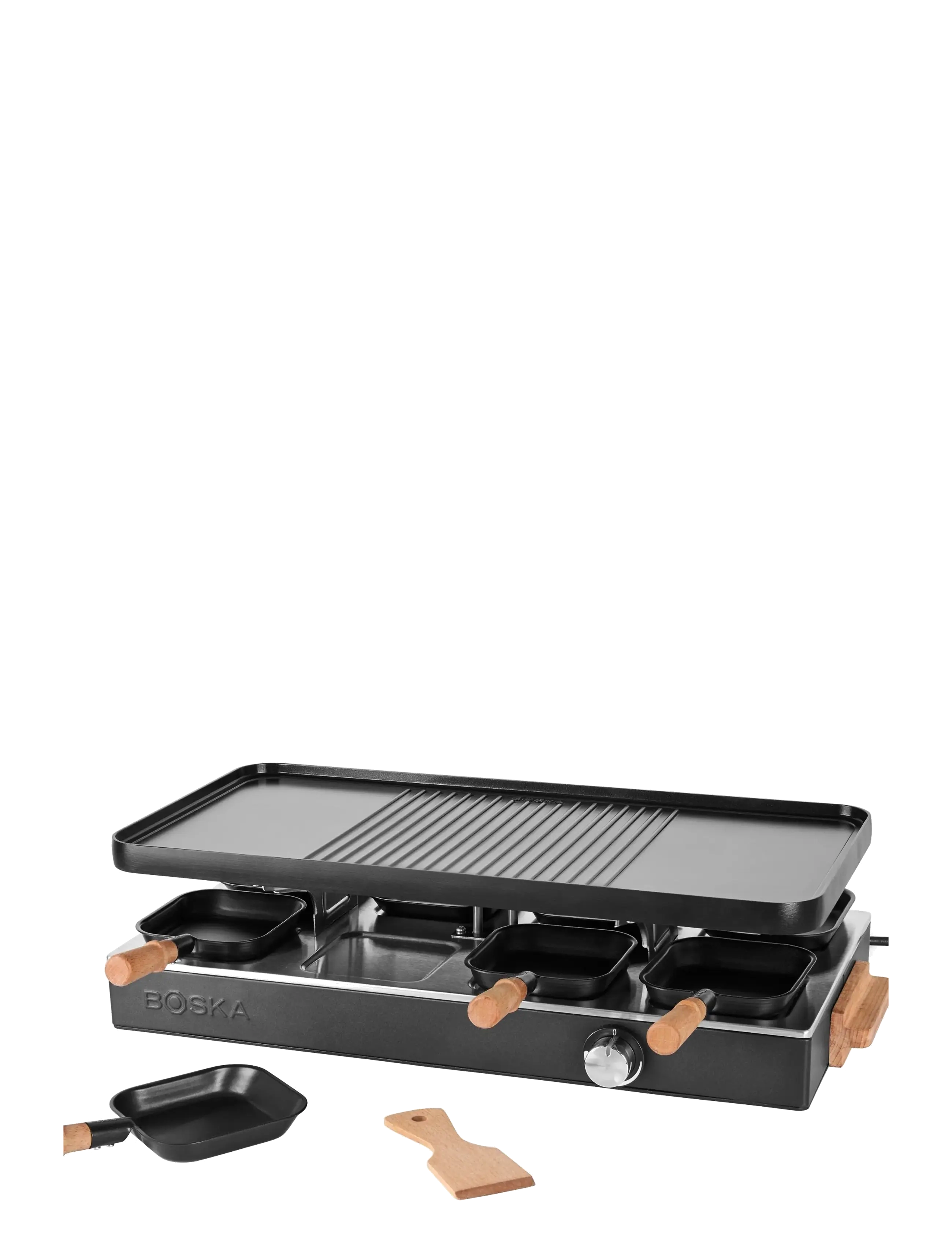 BOSKA Raclette Party BOSKA® - BOSKA - BLACK/BROWN/STAINLESS / black