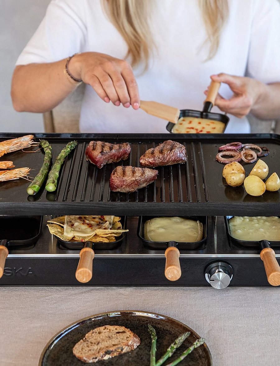 BOSKA - Raclette Party BOSKA® - bordgrill - black/brown/stainless - 2