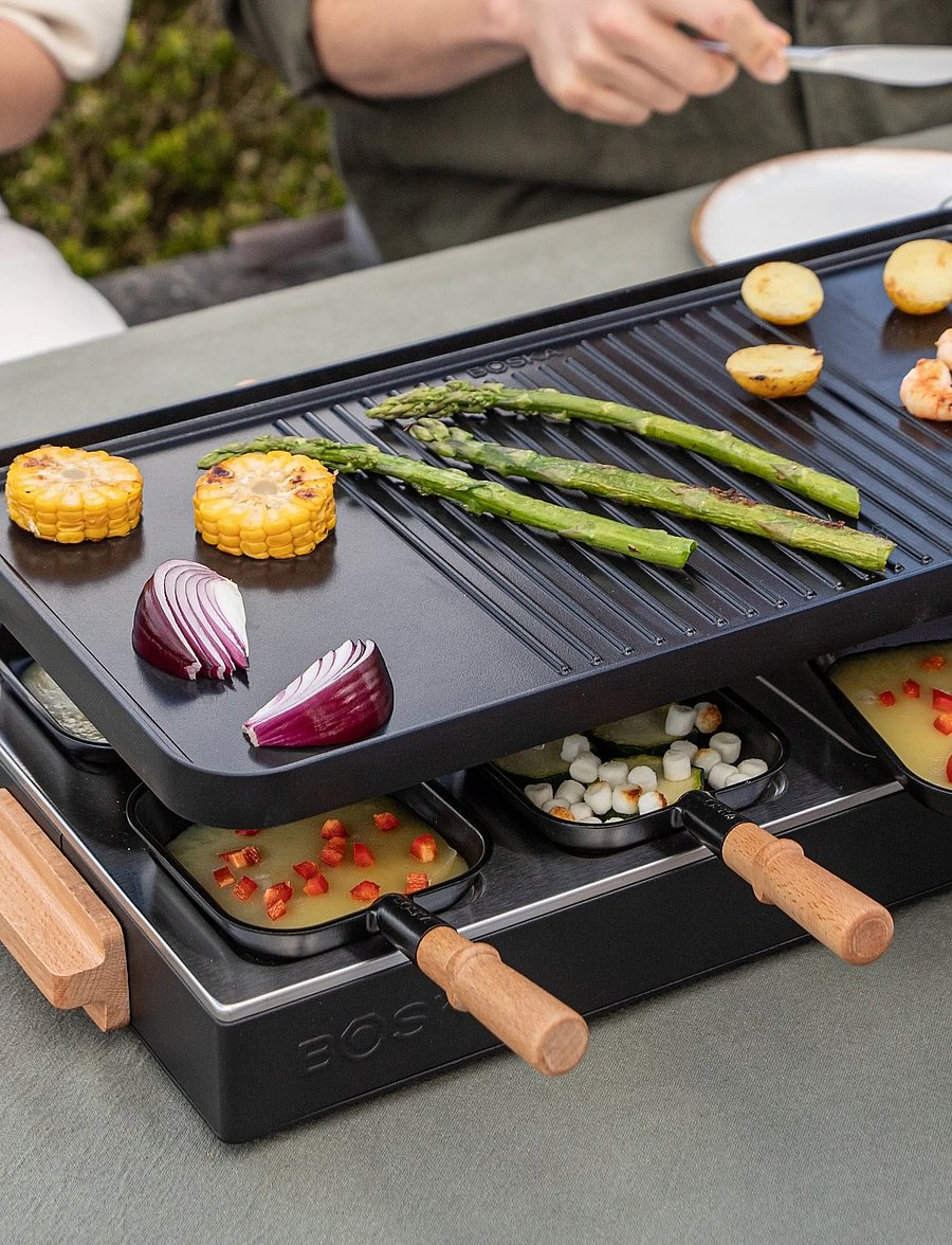 BOSKA - Raclette Party BOSKA® - bordgrill - black/brown/stainless - 3