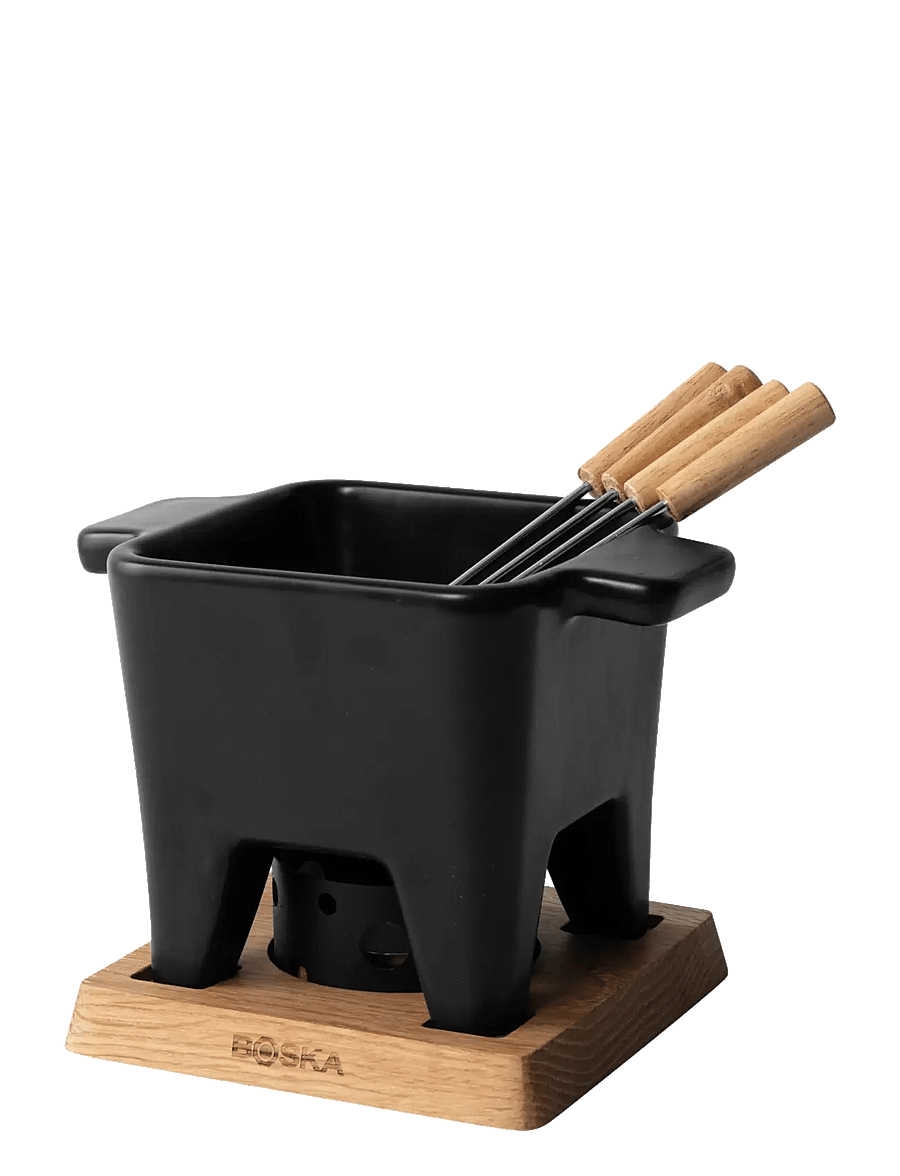 BOSKA - Tapas Fondue L NERO BOSKA® - fonduesæt - black/brown/stainless - 1